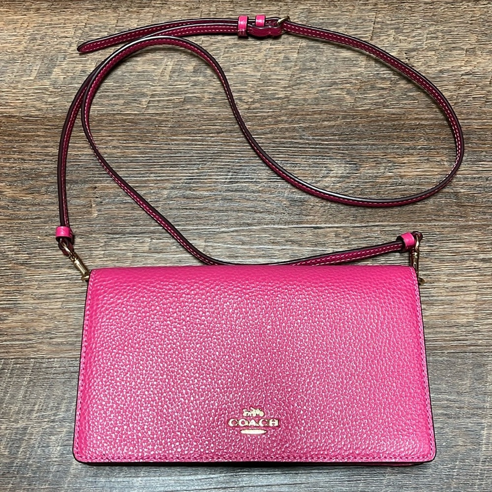 Coach Fold Over Crossbody Bag
